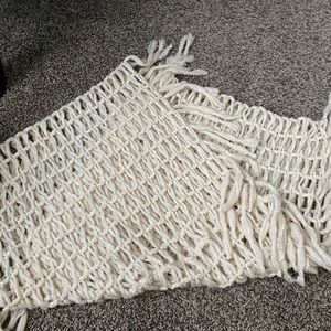 Cream infinity scarf